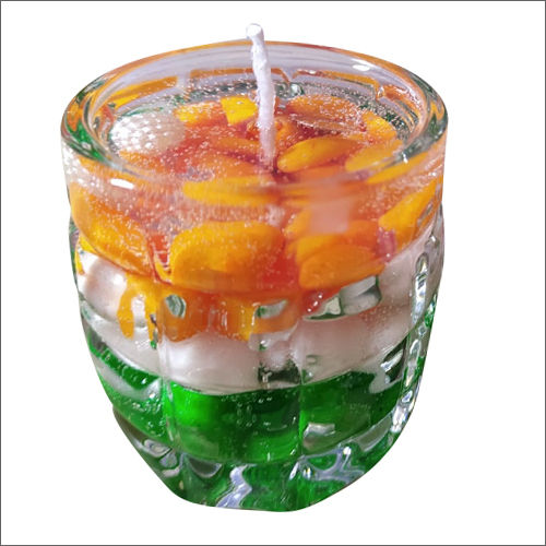 Tricolor Tiranga Scented Floating Candles