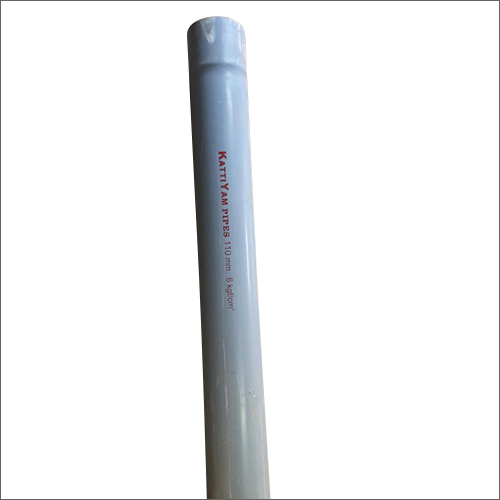 110mm PVC Agriculture Pipes - Galvanized Material, Ideal for Construction Applications | Durable and Long-Lasting Performance