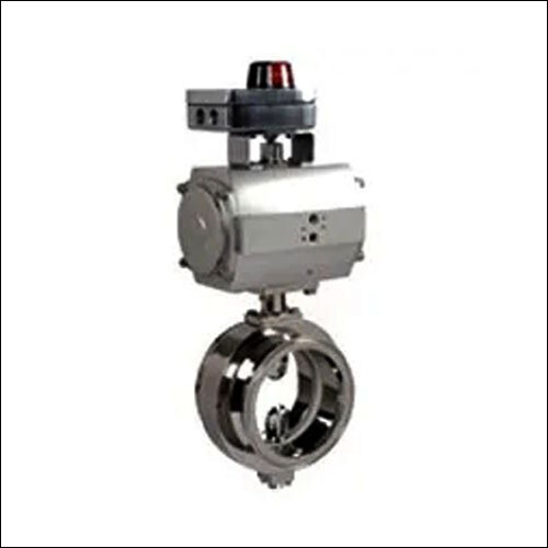 Pneumatic Actuator Operated TC End Butterfly Valve