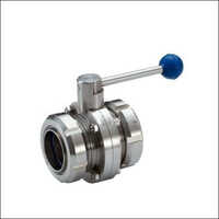 SMS Union End Butterfly Valve