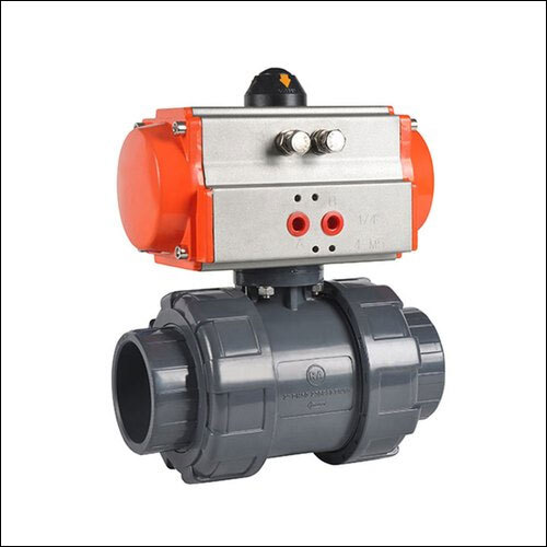 Pneumatic Actuator Operated UPVC Ball Valve