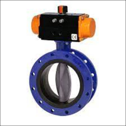 Actuator Double Flange Butterfly Valve Application: Industrial