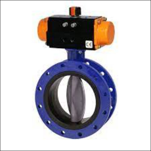 Actuator Double Flange Butterfly Valve