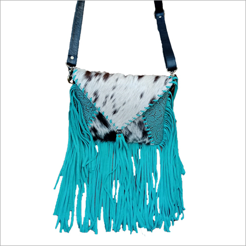 Cowhide Western Design Ceiling Bag