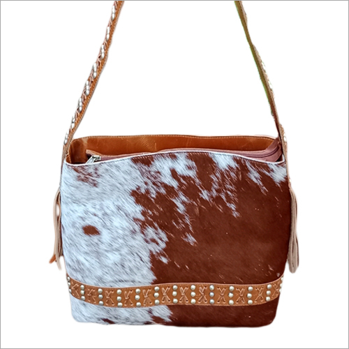 Cowhide Tote Side Bag