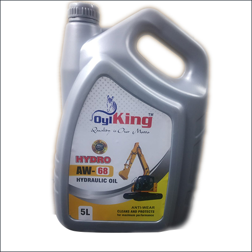 AW-68 5 Ltr Hydraulic Oil - Automotive Grade, Strong Scent | Ideal for Commercial Use in Heavy-Duty Applications