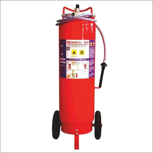 Red 50 Ltr Mechanical Foam Type Fire Extinguisher