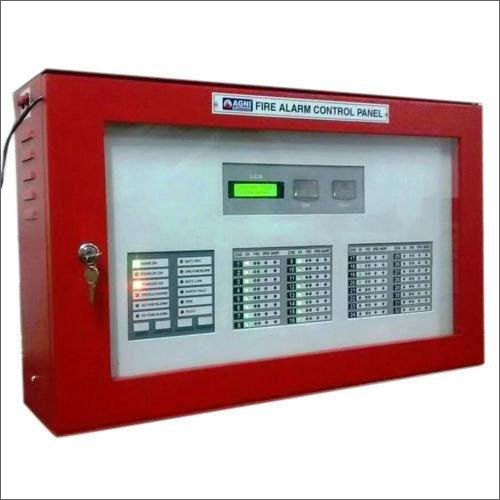 Red-white Morley Fire Alarm Systems