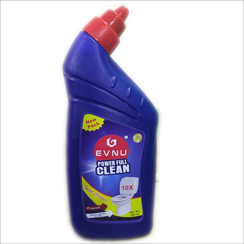 500 ml Toilet Cleaner - 500ml Bottle, Liquid Form, Blue Color, 99.9% Purity, 24 Months Shelf Life | Double Action Formula, Fresh Fragrance, Anti-Microbial Properties