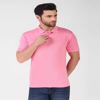 Solid Men Polo Neck T-Shirts