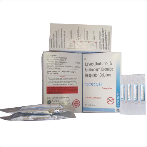 Levosalbutamol And Ipratropium Bromide Respirator Solution