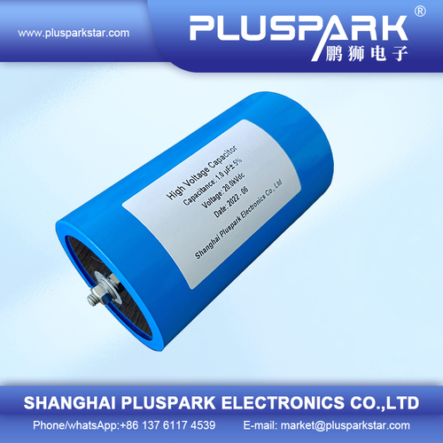 high voltage capacitor 20kV 1.0uF Pulse capacitor cylindrical