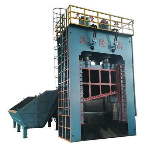 Hydraulic Gantry Shear For Processing Scrap Metal With 1600 Tons Cutting Force