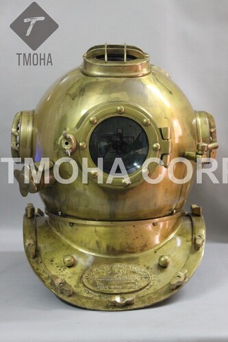 Antique US Navy Deep Sea Marine SCA Scuba Reproduction Diving Helmet Divers Helmet Mark V DH0165
