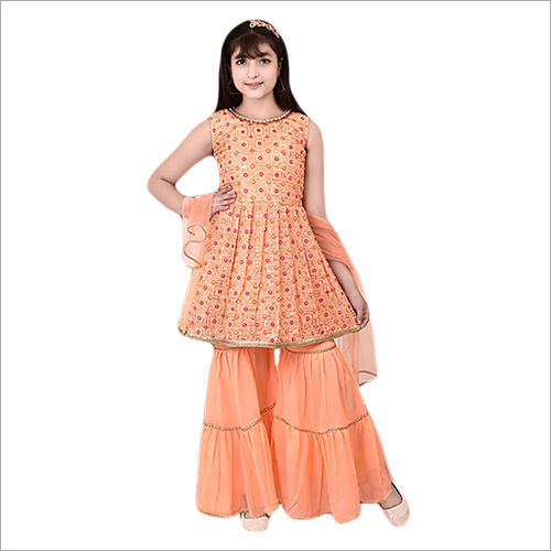 Washable Girls Sharara