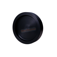Hdpe Endcap - Black Hdpe Material | Durable And Reliable Design For Seamless Integration
