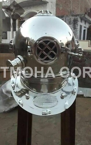Antique US Navy Deep Sea Marine SCA Scuba Reproduction Diving Helmet Divers Helmet Mark IV DH0178