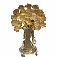 Krishna statue with tree Bhagwan krishn idol home decor office decor Garden decor Murti figure