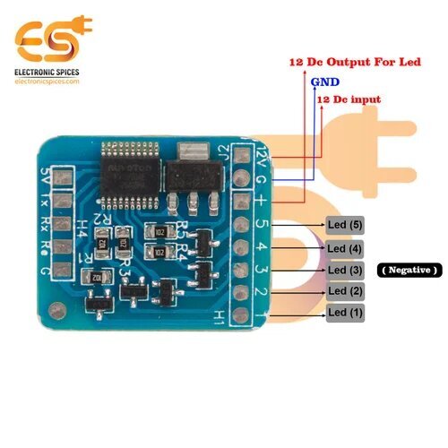Electronic Spices Customizable Programmable Multi Channel Chaser Circuit For Advertising Industry