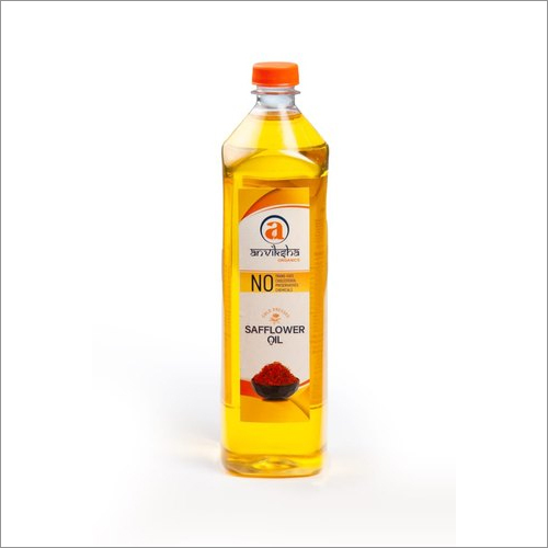 Safflower Oil - 1 Litre Size | Common Cultivation, Refined Processing, Ideal for Commercial Cooking
