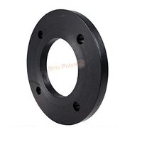 Hdpe Slipon Flange - 20mm To 500mm Size, 10mm Thickness, Black Color | Durable Hdpe Material, Rated Pressure 10kg, Ideal For Water & Chemical Applications