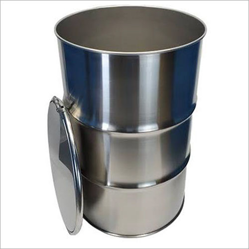 Silver Stainless Steel Barrels