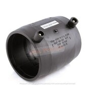 Electrofusion Coupler - Hdpe, 40 Mm To 350 Mm Diameter, Black Round Fitting | Pe100 Material, Welded Application