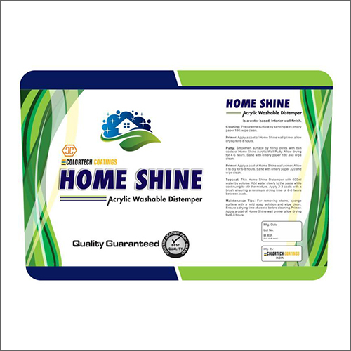 Home Shine Acrylic Washable Distemper at Best Price in Ludhiana