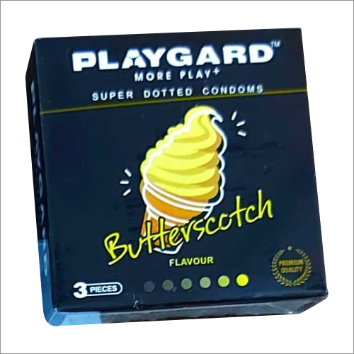 Butterscotch Flavour Condom