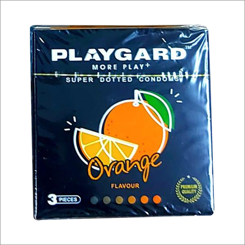Orange Flavour Condom