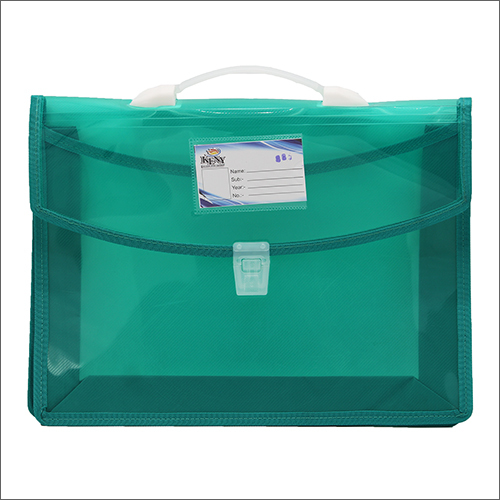 Plastic Document Bag - Plastic Material, A4 Size | Modern Design, Protects Documents, Organizes Certificates & Reports