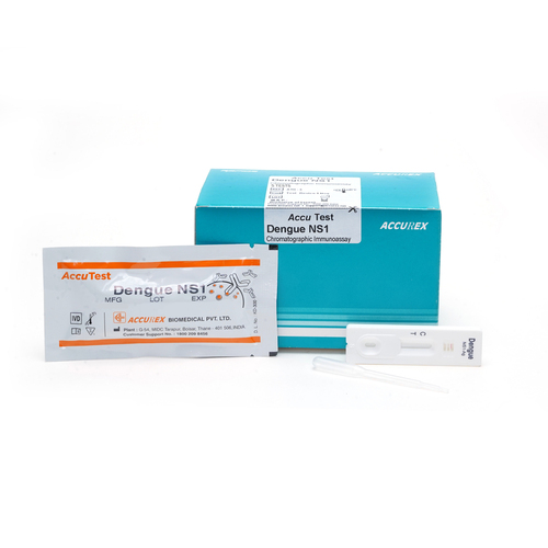 AccuTest Dengue NS1 Antigen Test - Pack of 5 testsb- Rapid Test - Accurex