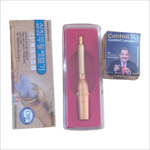 Hijama Pen And Lancets Set Age Group: Adults