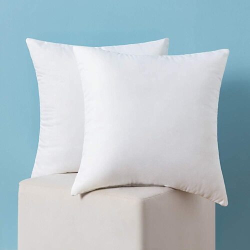 SOFA CUSHIONS FILLERS - Cotton Material, Customizable Sizes, Ivory White Color | Square Shape, Polyester Filling, Versatile Use for Back Support