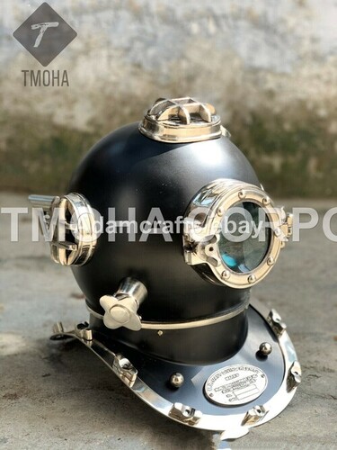 Decorative Antique Marine Scuba Diving Helmet Divers Helmet Mark V Dh0212
