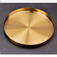 Metal Bronze Plate/tray/thali 30 Cms