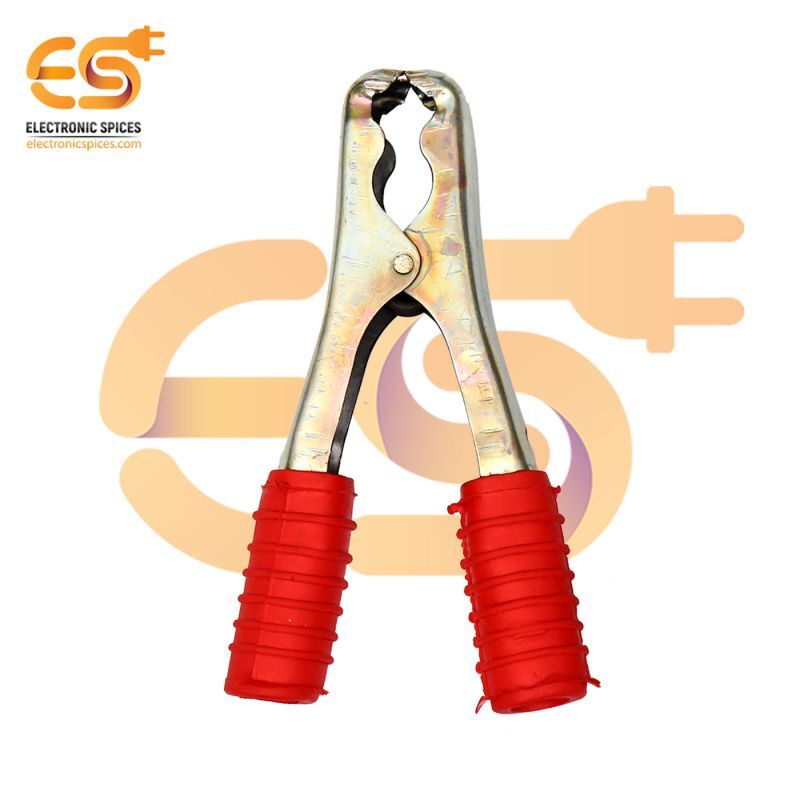 250 Amp Heavy duty crocodile alligator clamp or clip single pair