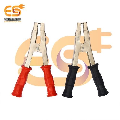600 Amp Heavy duty crocodile alligator clamp or clip single pair