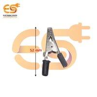 52mm crocodile alligator clip or test clamp with wire holding screw