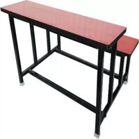 Study Bench Table School Duel Desk