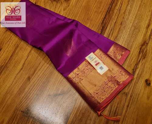 traditional pure soft silk saree