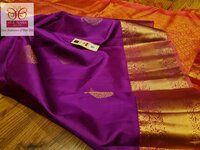 traditional pure soft silk saree