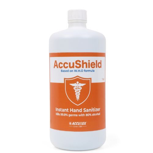 Accushield Hand Sanitizer 1000ml refill (EA) - Accurex Biomedical