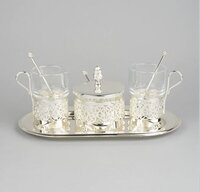 silver plated coffee set
