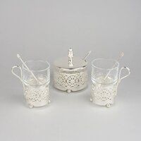 silver plated coffee set