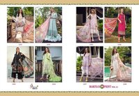 Shree Mariya B M Print Vol-13 Fancy Wear Cotton Pakistani Dress Material Catalog Dealer