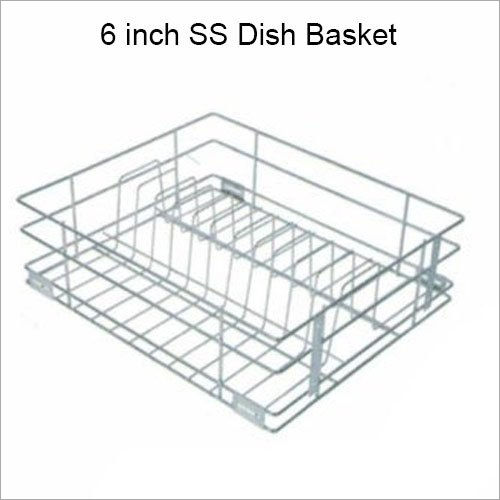 6 Inch SS Dish Basket