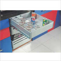 Stainless Steel Partition Basket - Color: Silver