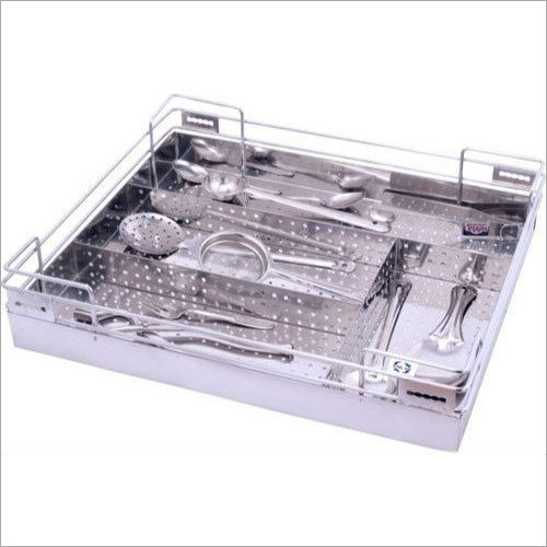 4 Inch SS Cutlery Basket