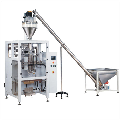 Servo Auger Filler Collar Type Powder Packaging Machine